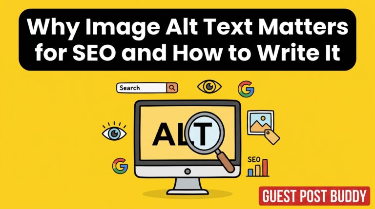 Why Image Alt Text Matters for SEO and How to Write It