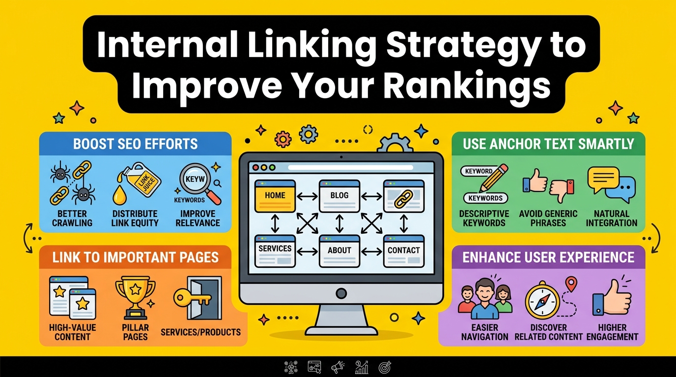 Internal Linking Strategy to Improve Your Rankings
