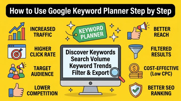 How to Use Google Keyword Planner Step by Step