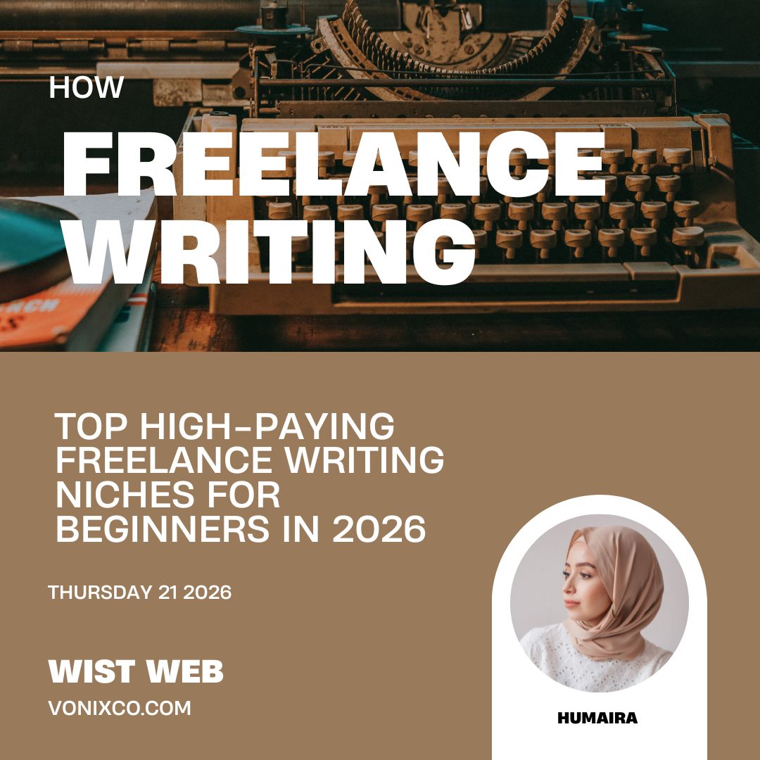 Top High-Paying Freelance Writing Niches for Beginners in 2026