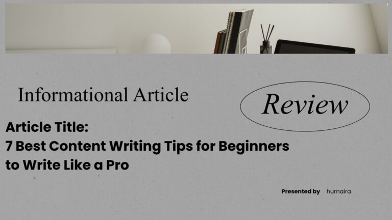 A beginner content writer typing an SEO-optimized blog post on a modern laptop.