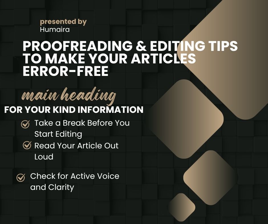 A content writer proofreading and editing a blog post on a laptop for error-free publishing.
