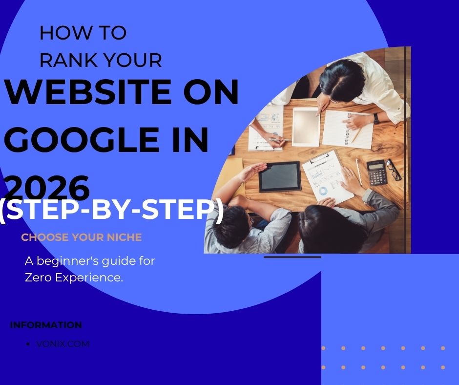 Beginner learning SEO on a laptop with analytics graphs