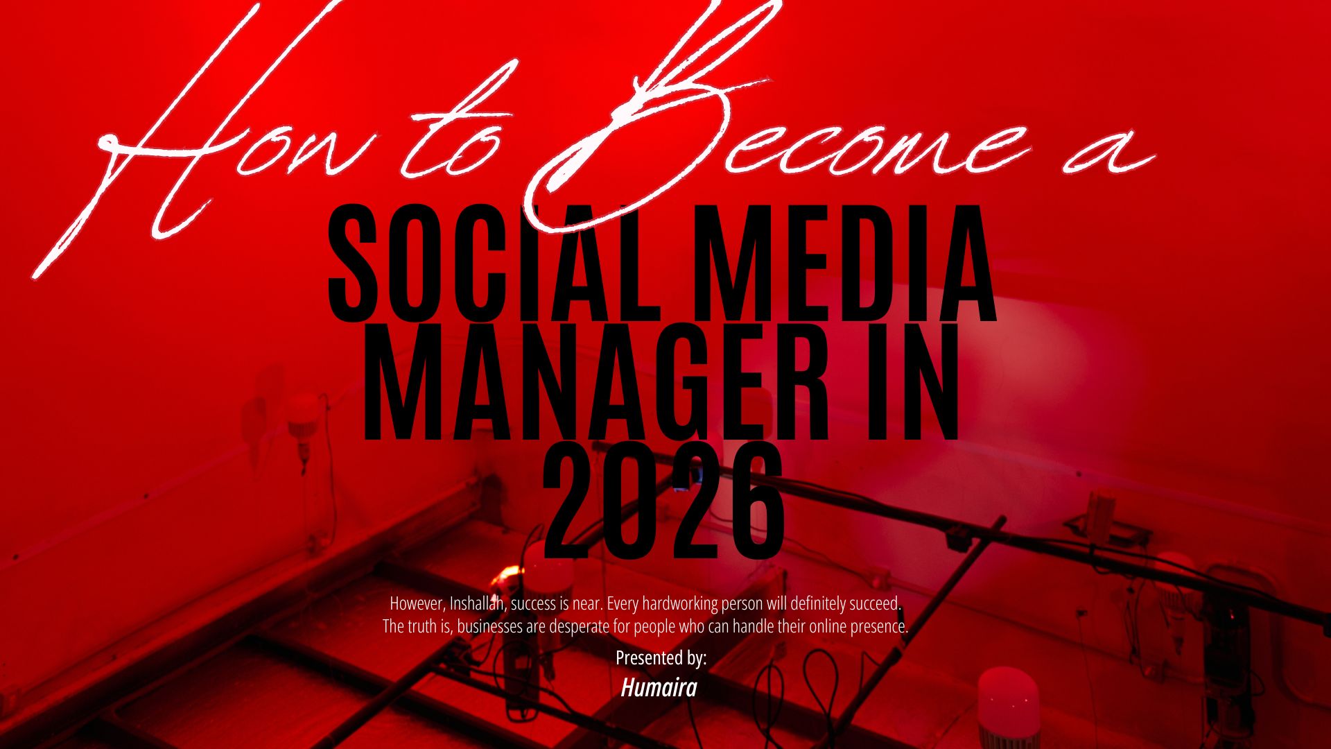 Freelance social media manager scheduling posts on a laptop